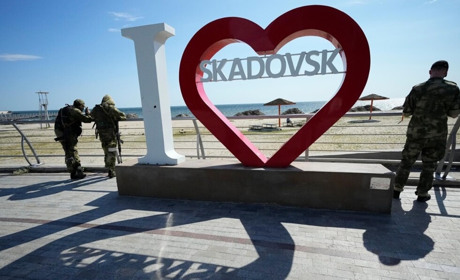У Скадовську чули автоматні постріли, неспокійно і у Бериславі та Новій Каховці