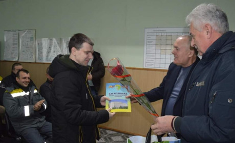 Енергетиків Кагарличчини привітали із професійним святом