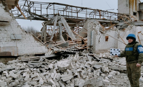 На Луганщині влучили в елеватор, де ховалися окупанти