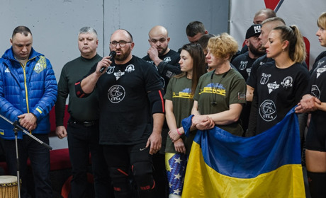Газаєв 6-й раз став чемпіоном України з богатирського багатоборства, а перемогу присвятив Херсону