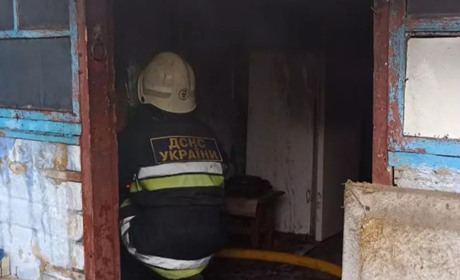 В селі Панкратове Южноукраїнської громади палала літня кухня