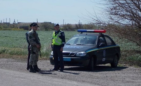 Окупаційна поліція Генічеська потрапила під обстріл поблизу Олешок