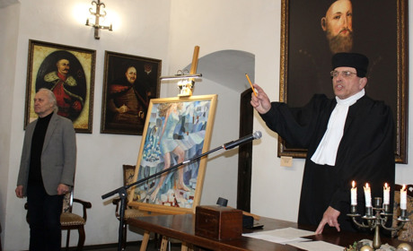 У Старокостянтинові вперше провели мистецький благодійний аукціон на підтримку ЗСУ