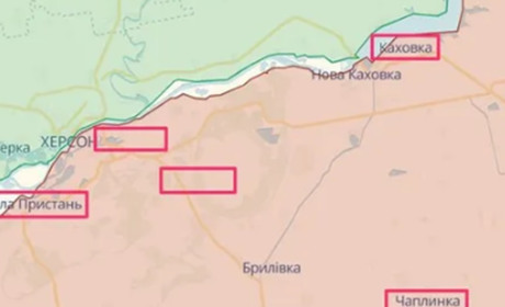 Удари по Олешках, Каховці, Чаплинці