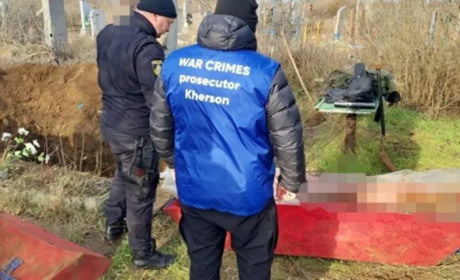 Розстріли жителів у Правдиному