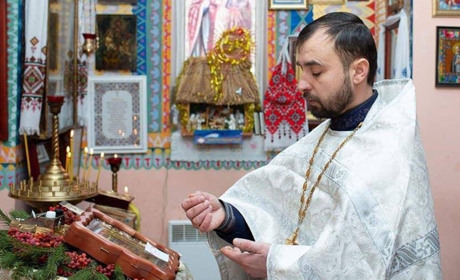 Капелан Дмитро Волошин звершить у Переяславі Різдвяне богослужіння: для цього повернувся з фронту