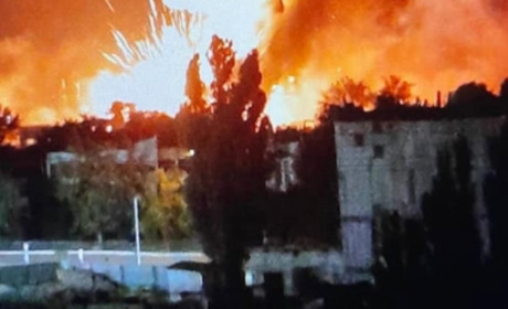 ЗСУ знищили склад у Новій Каховці