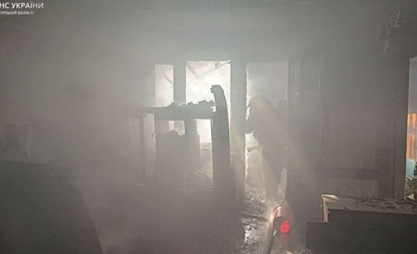 Гуляйполі виникла загоряння житлового будинку площею 70 кв.м