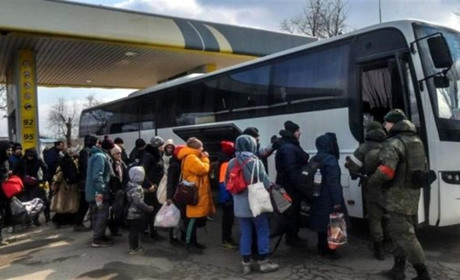 Депортованих з півдня України росіяни селять у закинутих санаторіях та гуртожитках
