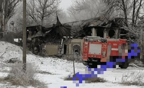 В центрі окупованої Волновахи згоріло популярне кафе. Ситуація станом на 16 січня