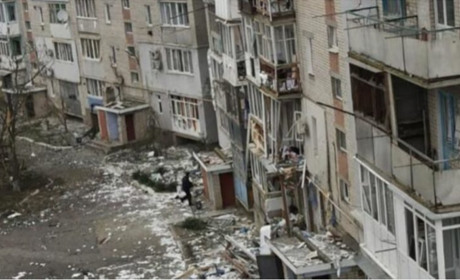 Росіяни обстріляли центр Каховки