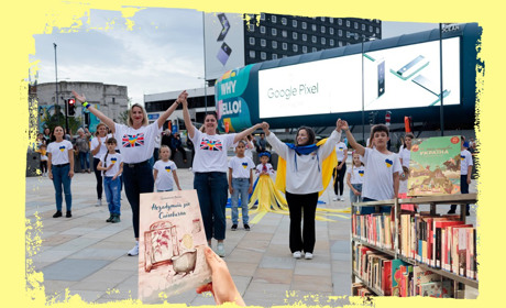 Українські книги у Британії: як киянка ініціювала появу нової секції у бібліотеці Ліверпуля