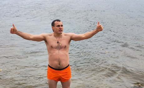 Як у Смілі відзначили Водохреще. Відео з річки
