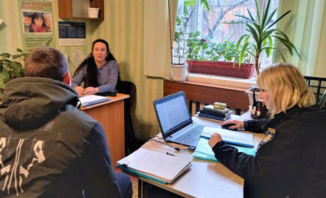 «Єдність і свобода!»: у Первомайську відбувся спільний захід Центру пробації та ювенальної поліції