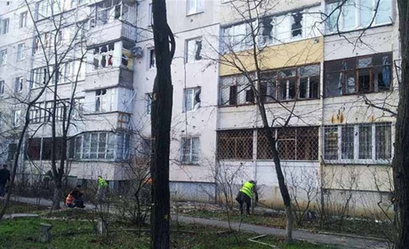 Нову Каховку окупанти обстрілюють з міномета