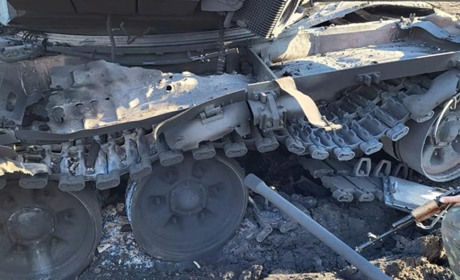 У музей Южного передали частину від ворожої техніки (ФОТО)