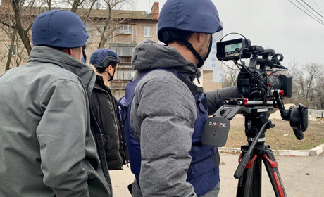 Журналісти канадського телеканалу Global News відзняли репортаж у Нікополі