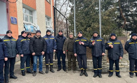 Рятувальників Торецького гарнізону нагородили медалями