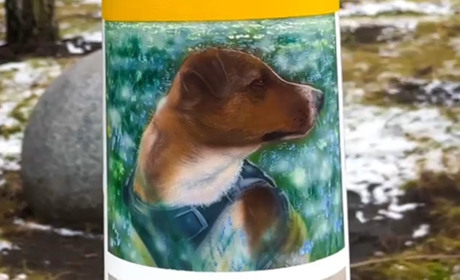 В Южному виставили на аукціон вазу з гільзи, розписану аерограмом