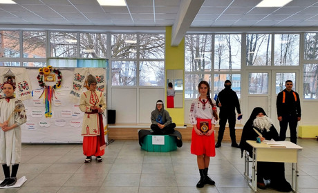 Трипільська дівчинка та Нестор-літописець. Як проходив тиждень історії у Менській гімназії
