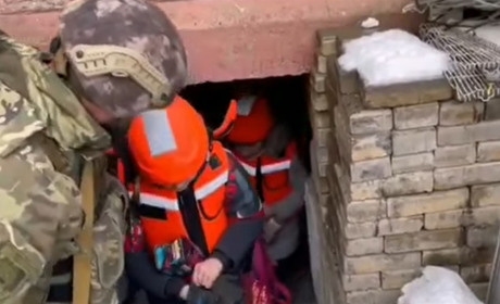 Як відбувається евакуація дітей з Вугледара під час наступу росіян. Відео