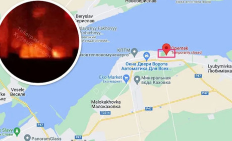 У Каховці ЗСУ поцілили в склад БК ворога