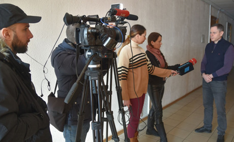 Нікополь відвідали знімальні групи українських телеканалів 1+1 та Прямий