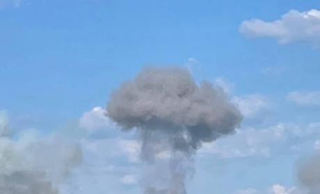 Після вибуху в Бердянську було оголошено повітряну тривогу
