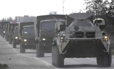 З Мелітополя та району росіяни виїжджають колонами: ротація чи втеча?