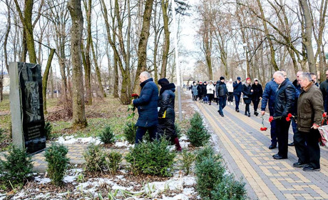 В Кагарлику віддали шану учасникам бойових дій на території інших держав