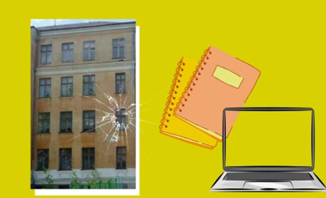 Через нічні ракетні удари на дистанційне навчання пішла місцева гімназія