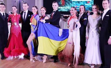 Українці перемогли в багатьох номінацях міжнародного турніру з бальних танців Crown Cup Dubai 2023