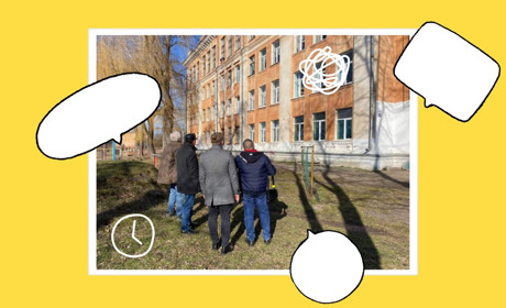Розбите скло та штукатурка: у Дрогобицькій гімназії №5 поремонтували вибиті вікна