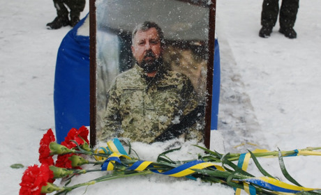 18 лютого у Шостці відбулась прощальна церемонія за загиблим захисником
