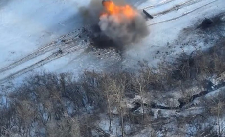 Три ворожих БМП за один вечір знищили українські військові в районі Сватового