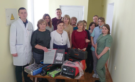 У Старокостянтинівській лікарні зібрали допомогу на схід