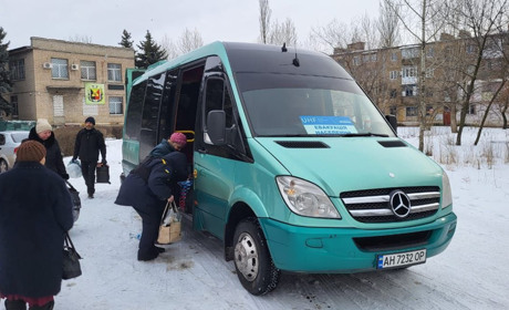 З Торецька, який щодня обстрілюють росіяни, 20 лютого евакуювалися лише 12 людей