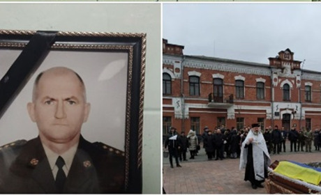У Ніжинській громаді провели в останню путь загиблого Героя