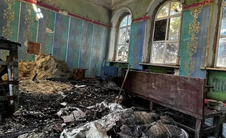 Через обстріл окупантів вранці горів вокзал у Куп'янську