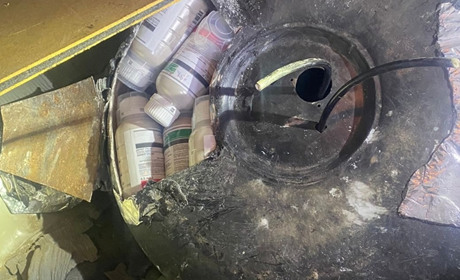 У газовому балоні автомобіля українка хотіла вивезти до Молдови гроші та пестициди