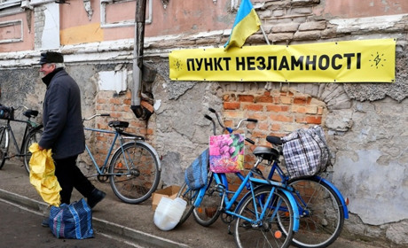 Один з пунктів незламності в Оріхові обладнали душовими кабінами