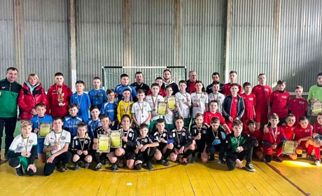 Відкрита першість Ржищівської ДЮСШ з футзалу серед дітей: змагалися 4 команди