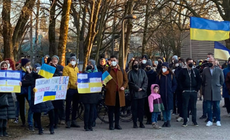 Демонстрації миру в австрійському Брегенці засвідчують солідарність з Україною