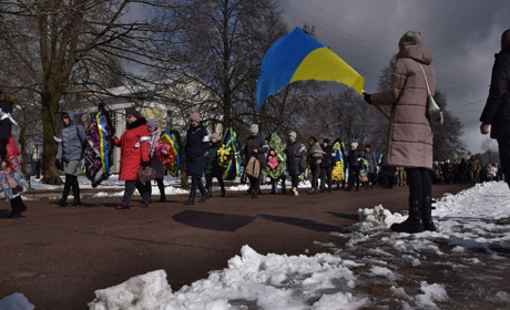 Шостка попрощалась із досвідченим воїном - Сергієм Гришковим
