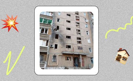 У громаді знову неспокійно. Пізно ввечері окупанти влучили в багатоповерхівку в Торецьку
