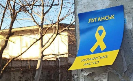 На Луганщині активісти руху "Жовта Стрічка" чинять опір російській окупаційній "владі"