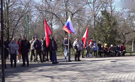 Колаборанти у Генічеську відмітили день визволення Херсону «розмовою про важливе» з агентом ФСБ