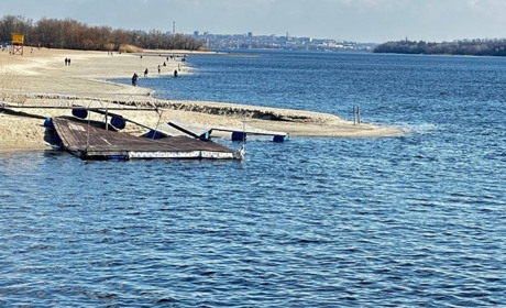 Плюси в обмілінні Каховського моря