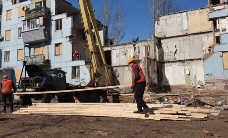 У Запоріжжі законсервують зруйновану п'ятиповерхівку, де загинуло 13 людей