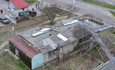 Нову Каховку вночі обстрілювали